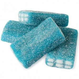 Sour Blue Raspberry Bricks (Fizzy)