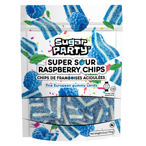 Super Sour Raspberry Chips