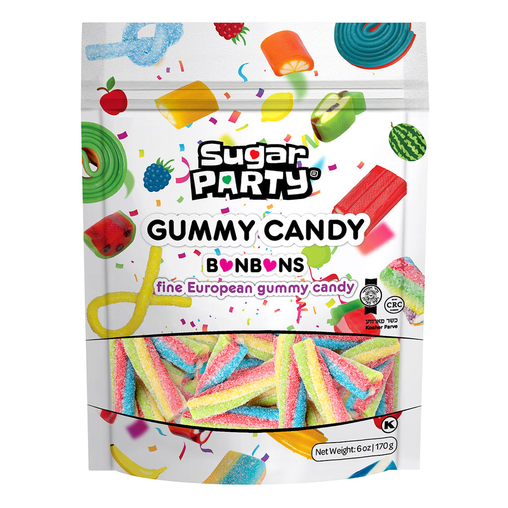 Sour Fizzy Rainbow Twists