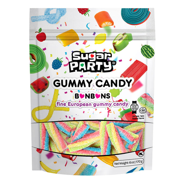 Sour Fizzy Rainbow Twists