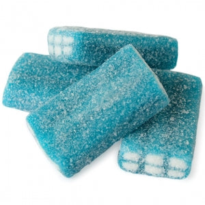 Mimi's Sweets Sour Blue Raspberry Bricks (Fizzy)